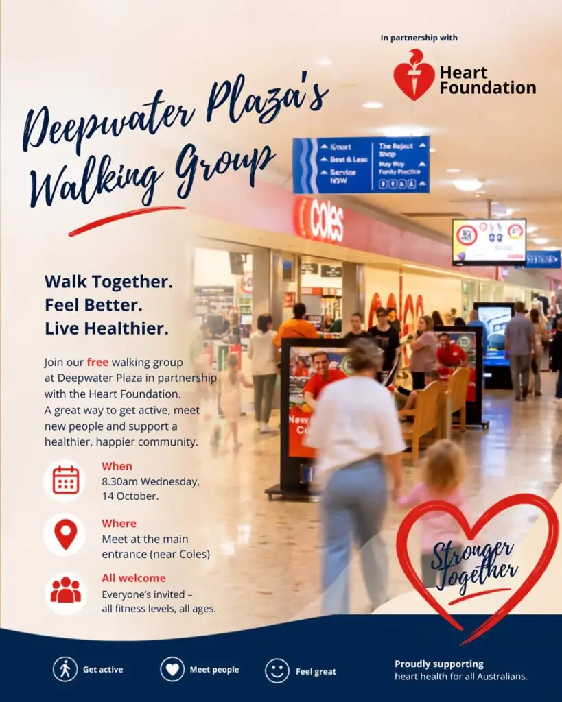 Deepwater Plaza Walking Group 2 walk